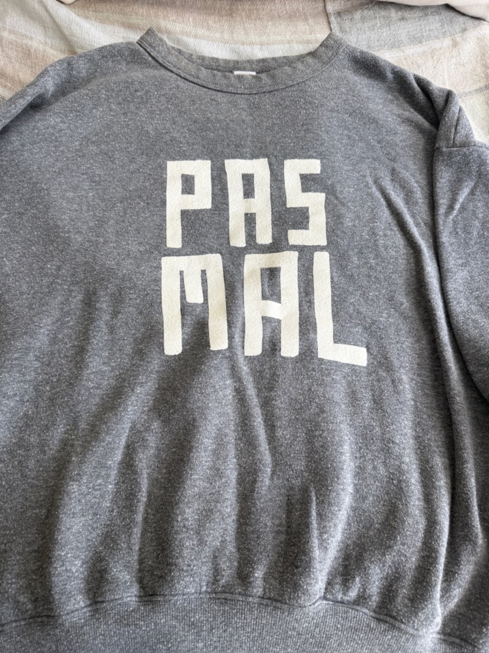 Clare V PAS MAL sweatshirt
